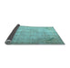 Sideview of Persian Light Blue Traditional Rug, tr3275lblu