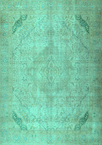 Persian Turquoise Traditional Rug, tr3275turq