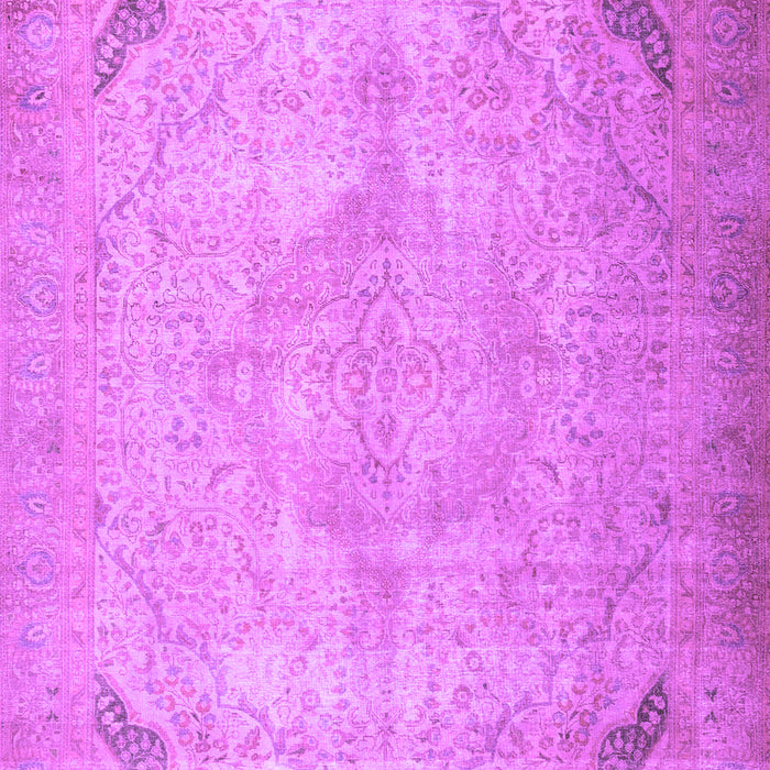 Machine Washable Persian Purple Traditional Area Rugs, wshtr3275pur