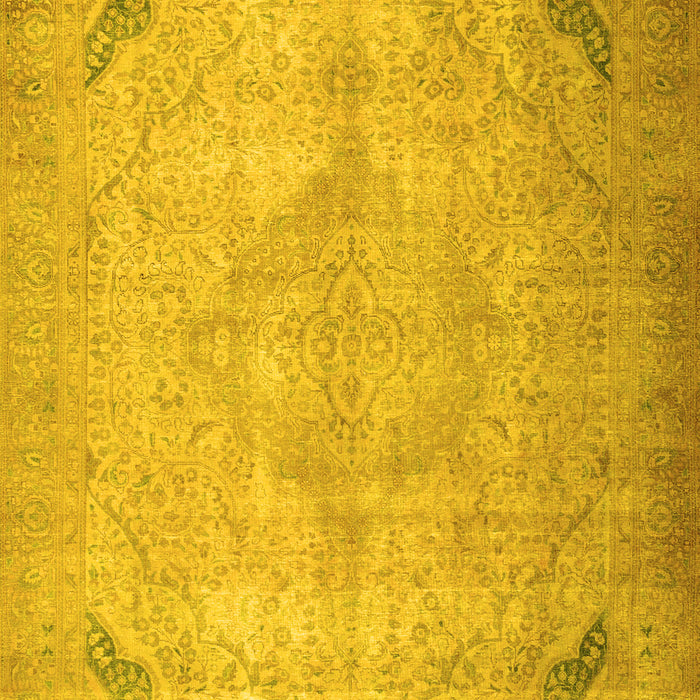 Persian Yellow Traditional Rug, tr3275yw