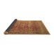 Sideview of Persian Brown Traditional Rug, tr3276brn