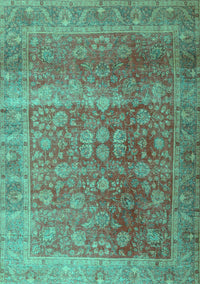 Persian Turquoise Traditional Rug, tr3276turq