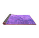 Sideview of Persian Purple Bohemian Rug, tr3277pur