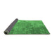 Sideview of Persian Emerald Green Bohemian Rug, tr3277emgrn