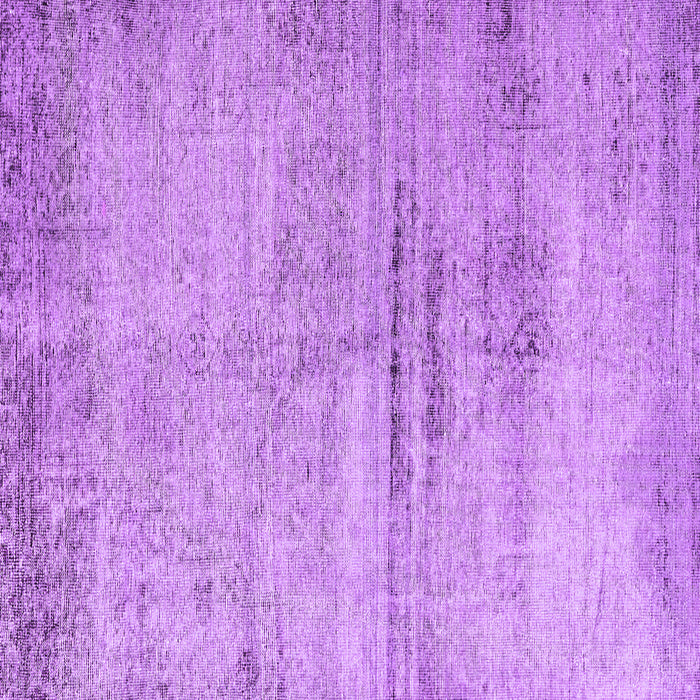 Square Machine Washable Persian Purple Traditional Area Rugs, wshtr3279pur