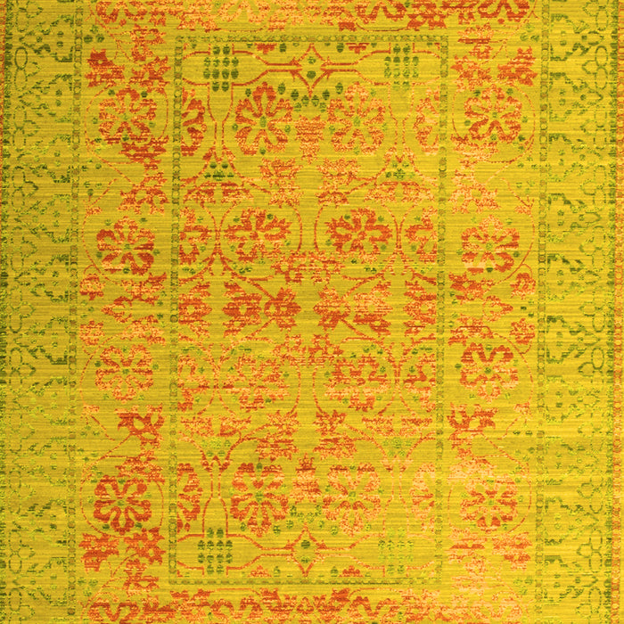 Persian Yellow Traditional Rug, tr327yw