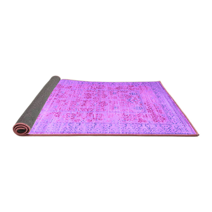 Sideview of Persian Purple Traditional Rug, tr327pur