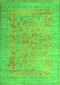 Persian Green Traditional Rug, tr327grn