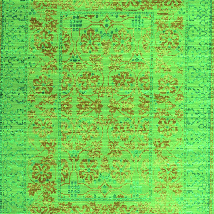 Persian Green Traditional Rug, tr327grn