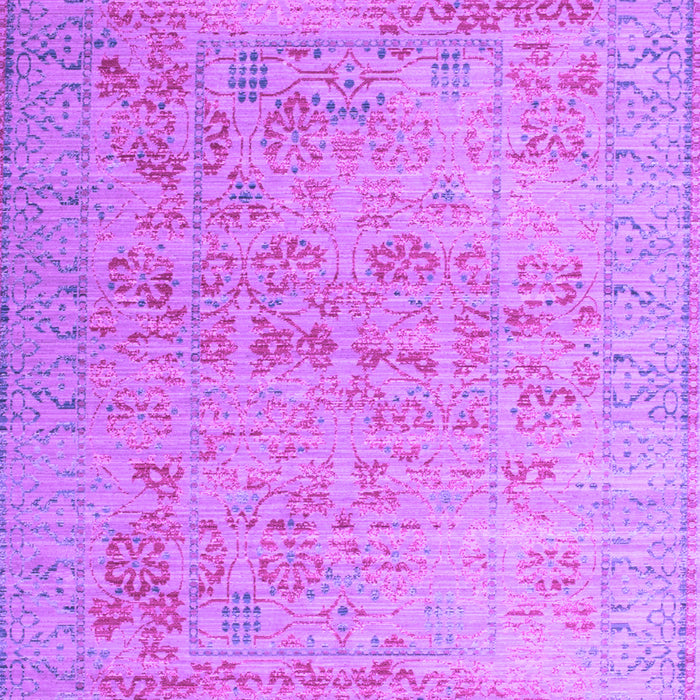 Machine Washable Persian Purple Traditional Area Rugs, wshtr327pur
