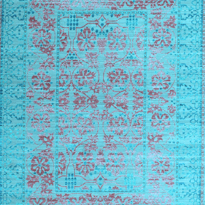 Persian Light Blue Traditional Rug, tr327lblu
