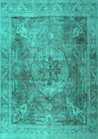 Persian Turquoise Traditional Rug, tr3280turq