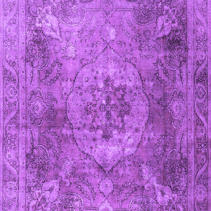 Machine Washable Persian Purple Traditional Area Rugs, wshtr3280pur