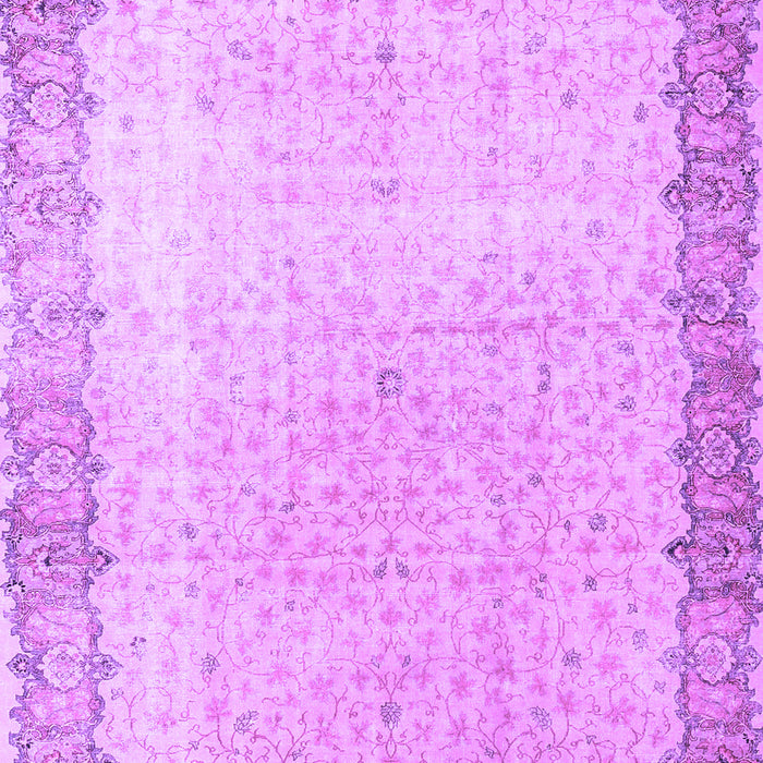 Machine Washable Persian Purple Traditional Area Rugs, wshtr3281pur