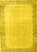 Persian Yellow Traditional Rug, tr3281yw