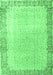 Persian Emerald Green Traditional Rug, tr3281emgrn