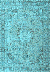 Persian Light Blue Traditional Rug, tr3282lblu