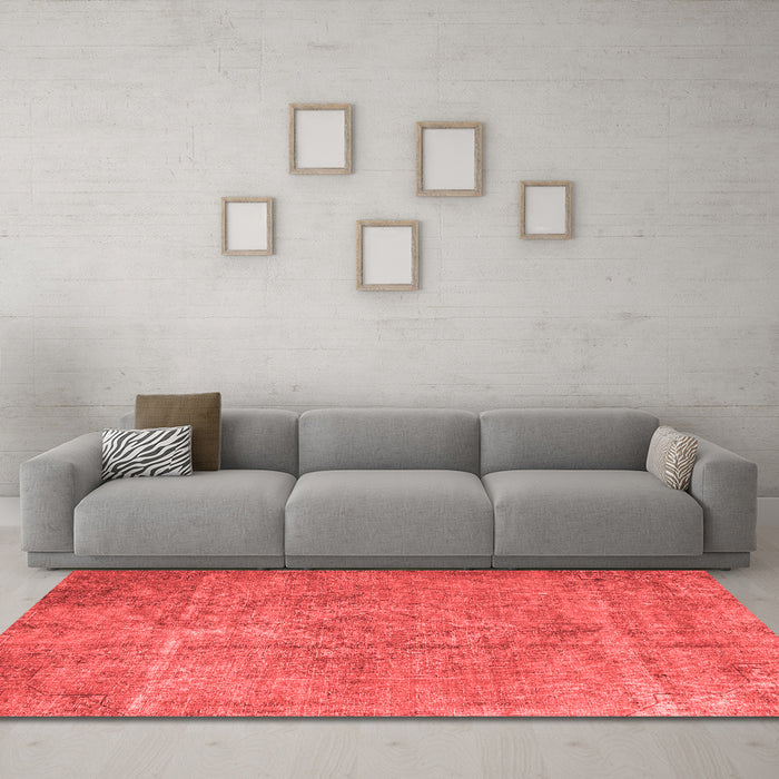 Traditional Red Washable Rugs