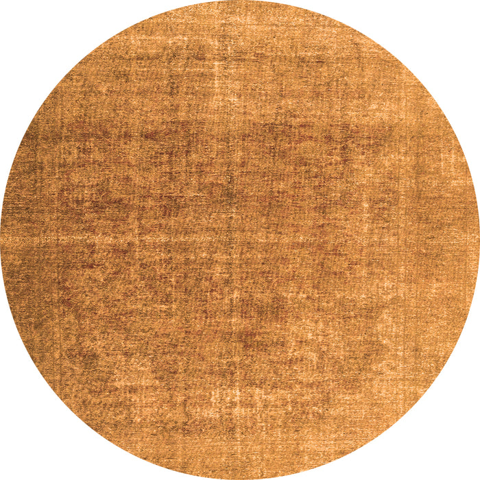 Square Persian Orange Traditional Rug, tr3284org