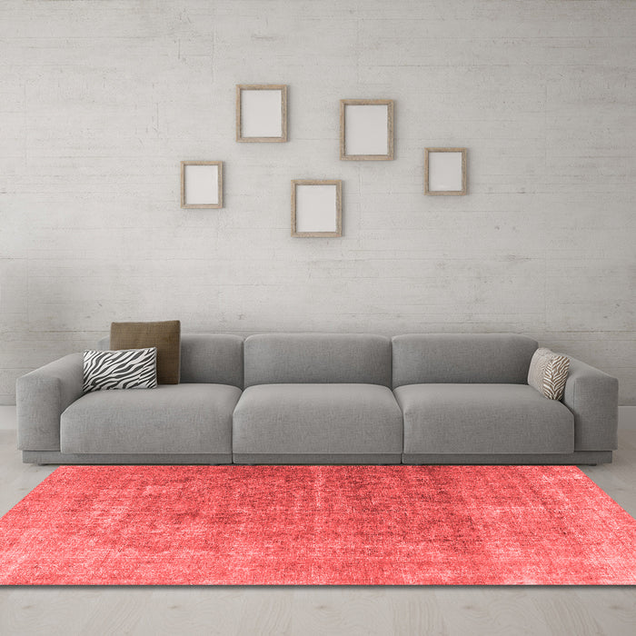Traditional Red Washable Rugs