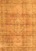 Persian Orange Traditional Rug, tr3285org
