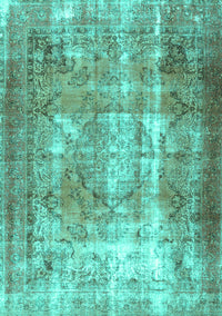 Persian Turquoise Traditional Rug, tr3286turq