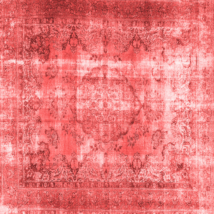 Machine Washable Persian Red Traditional Rug, wshtr3286red