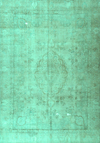 Persian Turquoise Traditional Rug, tr3287turq