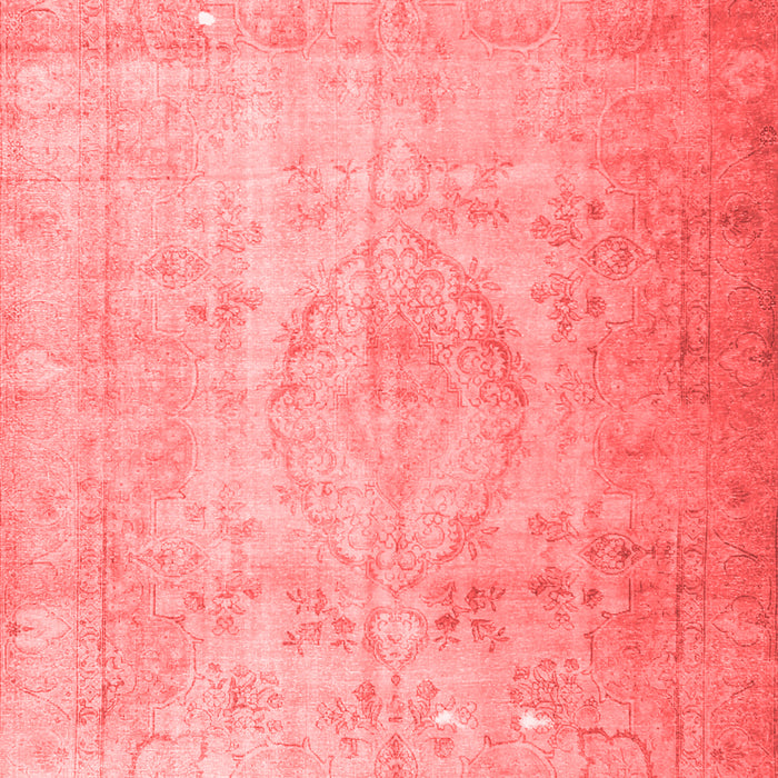 Machine Washable Persian Red Traditional Rug, wshtr3287red