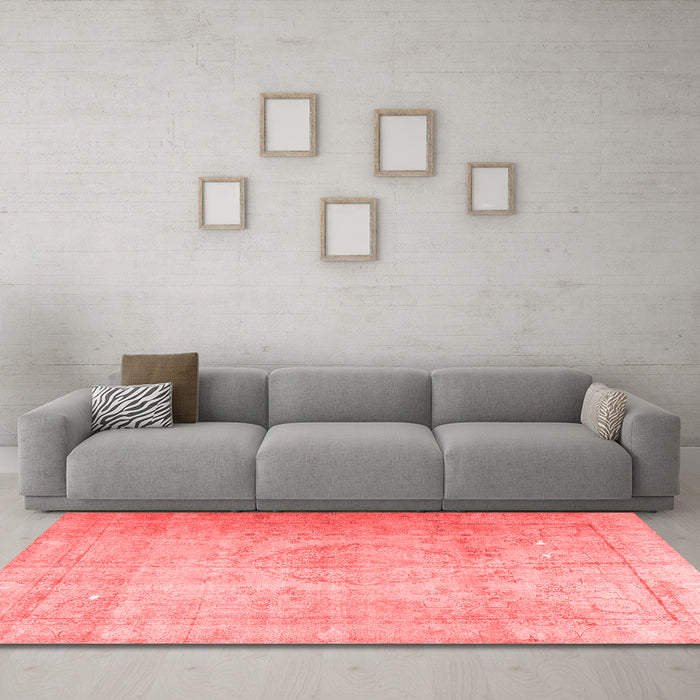 Traditional Red Washable Rugs