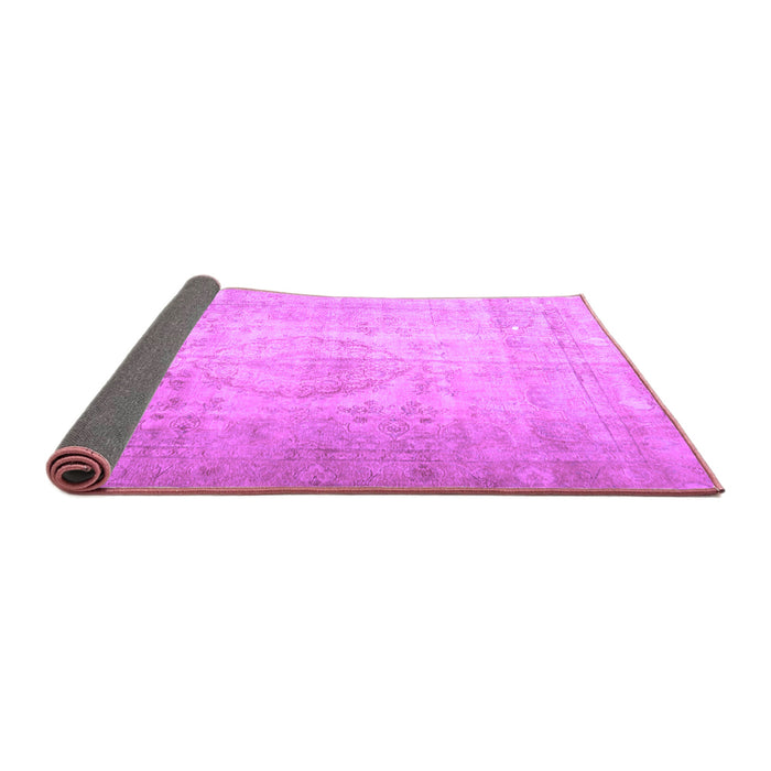 Sideview of Persian Purple Traditional Rug, tr3287pur