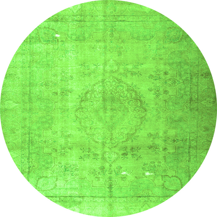 Machine Washable Persian Green Traditional Area Rugs, wshtr3287grn