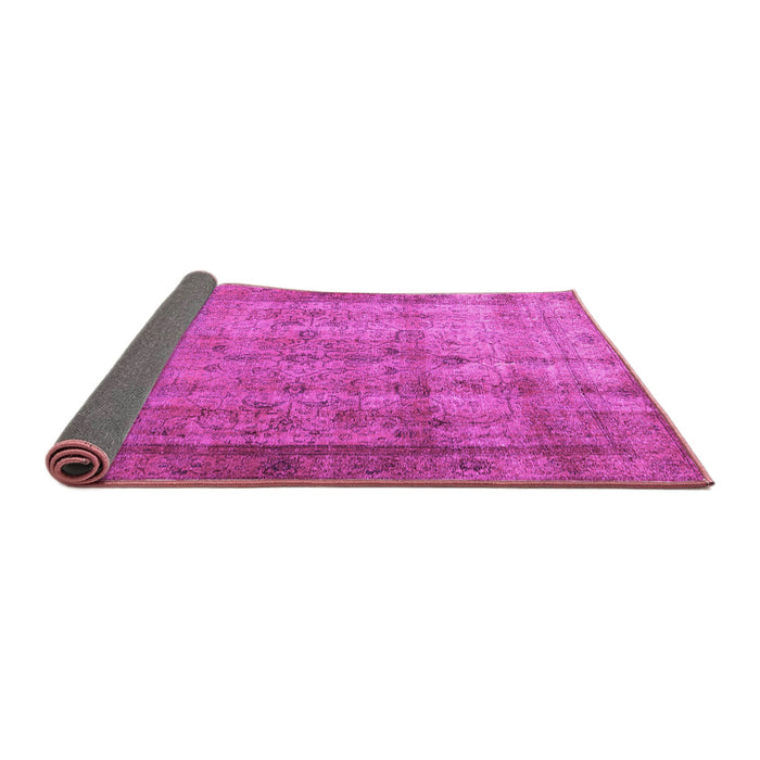 Sideview of Persian Pink Traditional Rug, tr3289pnk