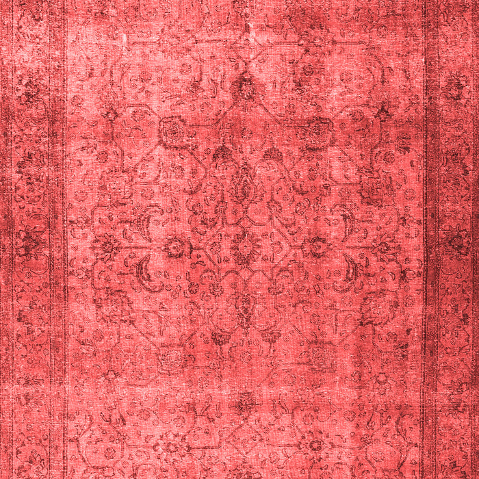 Machine Washable Persian Red Traditional Rug, wshtr3289red