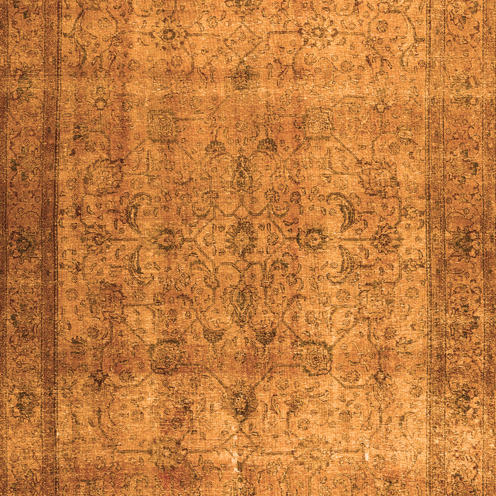 Persian Orange Traditional Rug, tr3289org