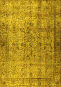 Persian Yellow Traditional Rug, tr3289yw