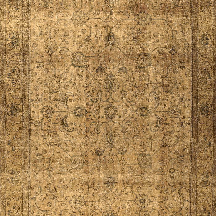 Machine Washable Persian Brown Traditional Rug, wshtr3289brn