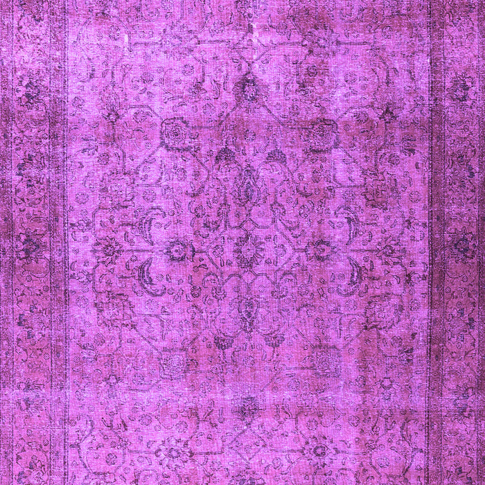 Machine Washable Persian Purple Traditional Area Rugs, wshtr3289pur