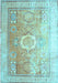 Persian Light Blue Traditional Rug, tr328lblu