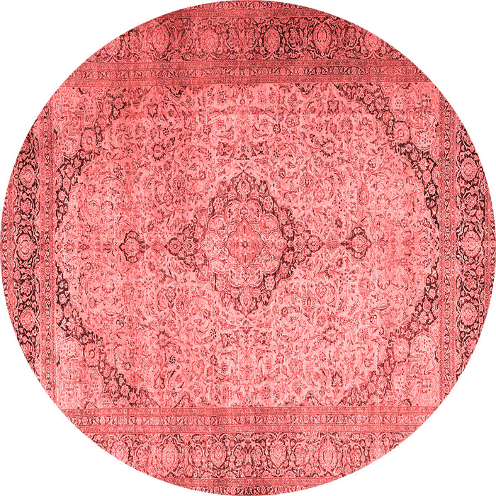 Machine Washable Persian Red Traditional Rug, wshtr3290red