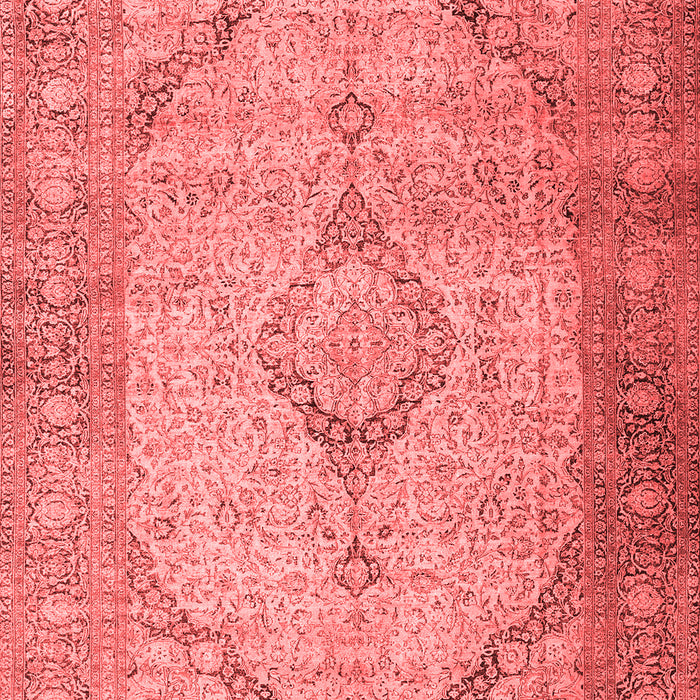 Machine Washable Persian Red Traditional Rug, wshtr3290red