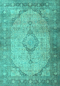 Persian Turquoise Traditional Rug, tr3290turq