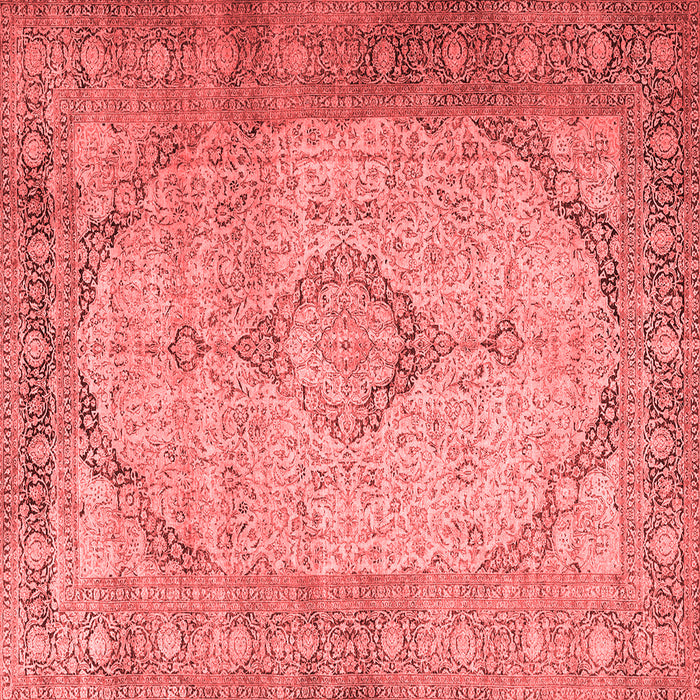 Machine Washable Persian Red Traditional Rug, wshtr3290red