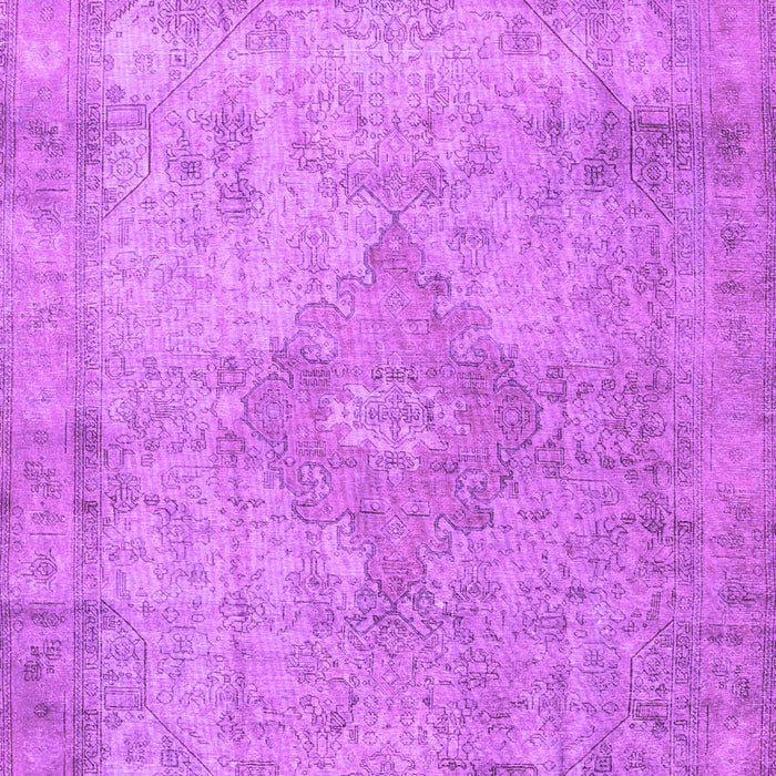 Machine Washable Persian Purple Traditional Area Rugs, wshtr3291pur
