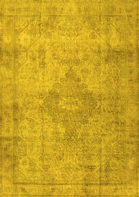 Persian Yellow Traditional Rug, tr3291yw