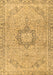 Machine Washable Persian Brown Traditional Rug, wshtr3292brn