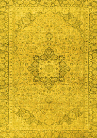 Persian Yellow Traditional Rug, tr3292yw