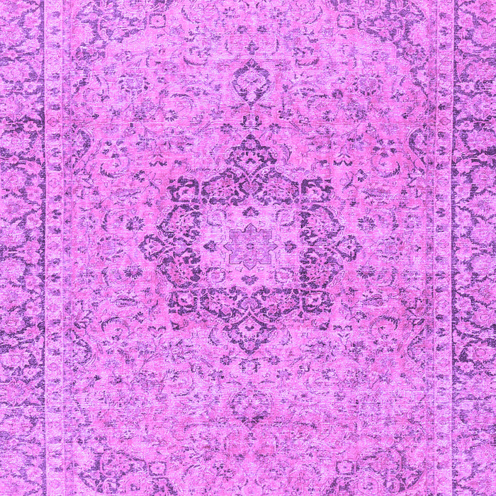 Machine Washable Persian Purple Traditional Area Rugs, wshtr3292pur