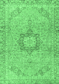 Persian Emerald Green Traditional Rug, tr3292emgrn