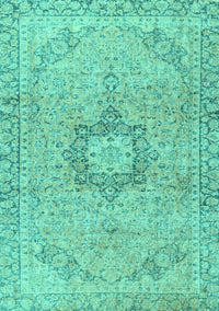 Persian Turquoise Traditional Rug, tr3292turq